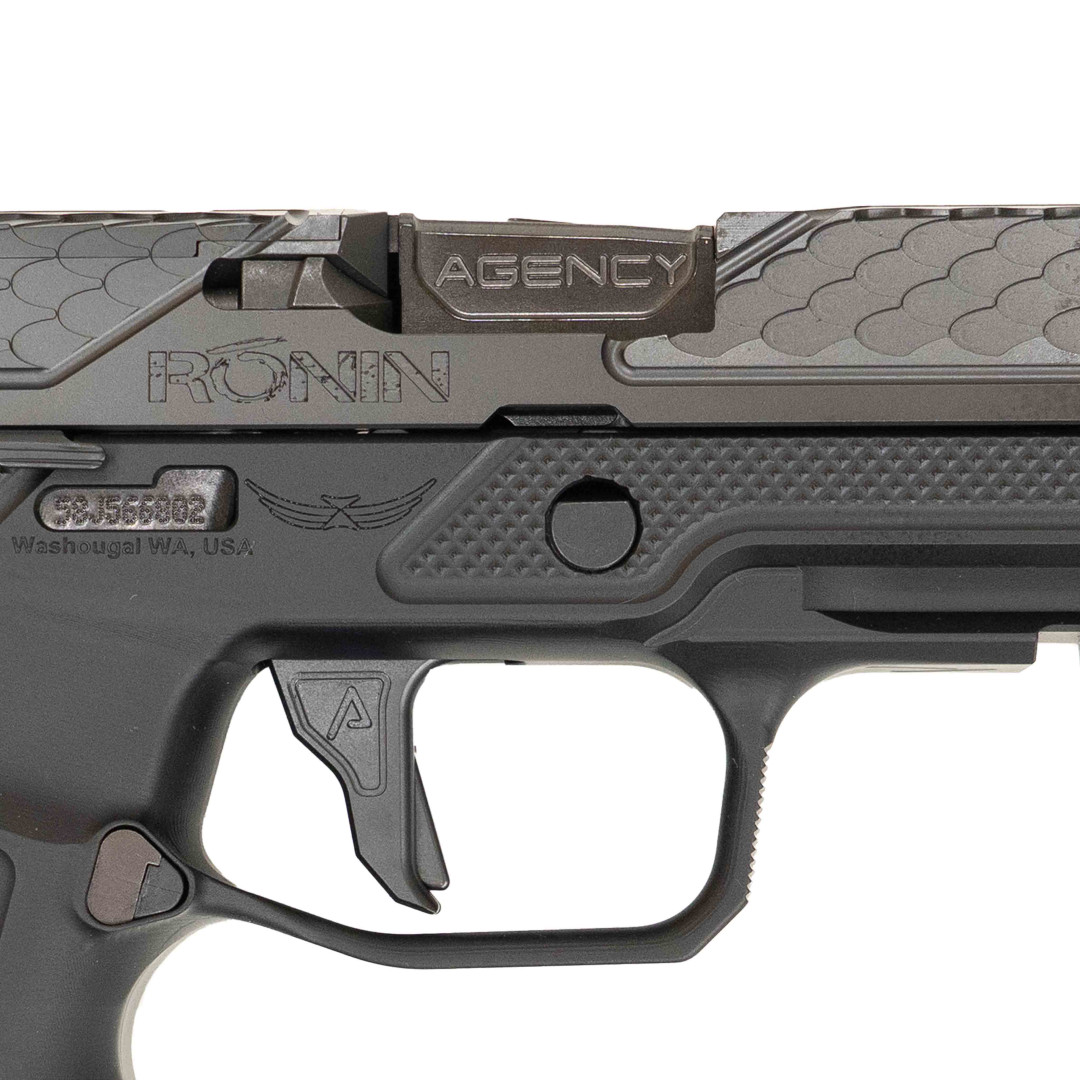 PISTOLET SAMOPOWTARZALNY AGENCY ARMS P320 RONIN VOID BUILD, KAL.: 9 X 19 mm