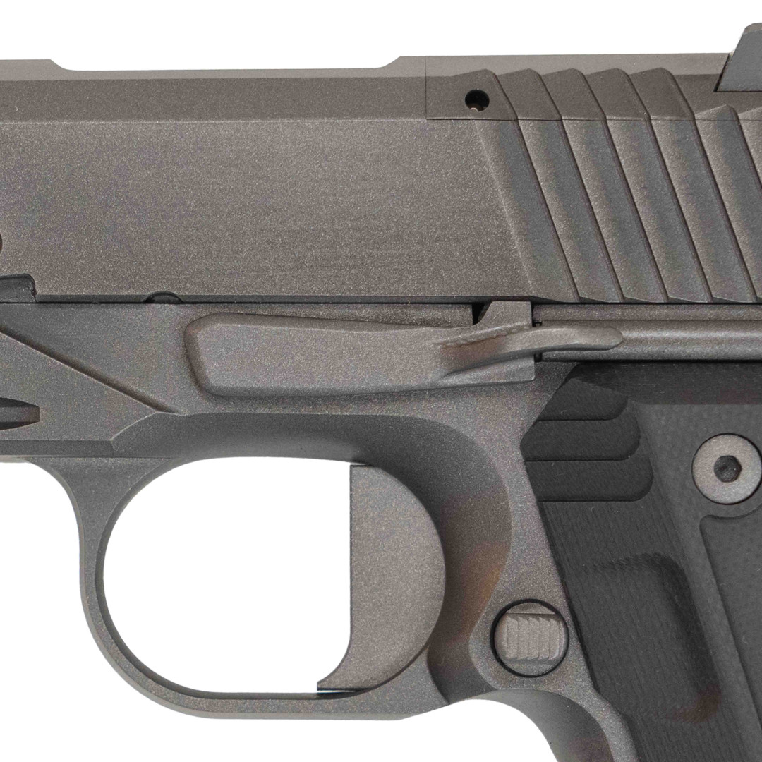 PISTOLET SAMOPOWTARZALNY NIGHTHAWK AGENT 2 RECON SLANTPRO TWO DOT REAR, WITH TRITIUM FRONT SIGHT SIGHT UPGRADE - NIGHTHAWK IOS BASE PLATE, NOVAK SIGHT CUT, STANDARD REAR SIGHT, & FRONT SIGHT, KAL.: .45 ACP