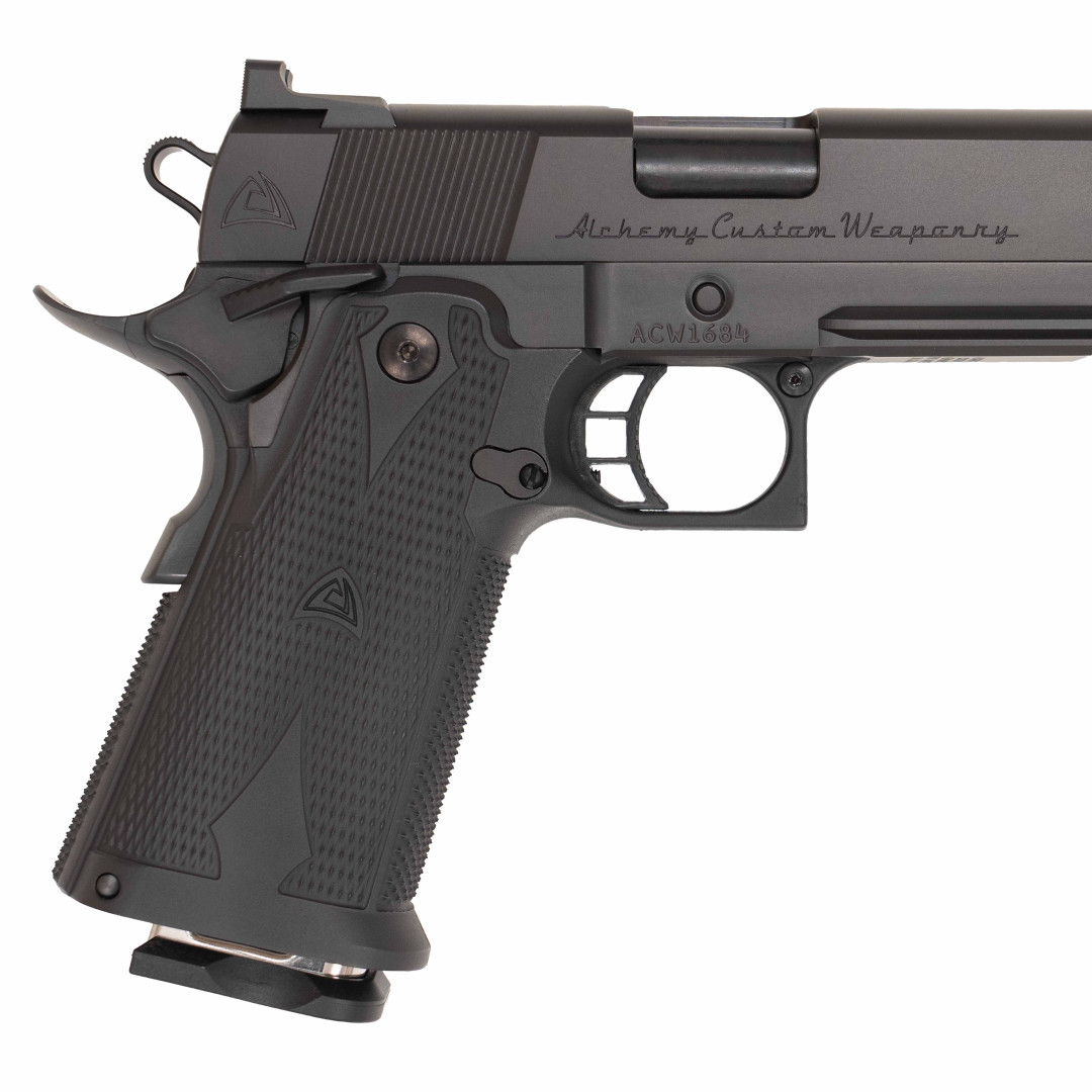 PISTOLET SAMOPOWTARZALNY ALCHEMY CUSTOM WEAPONRY QUANTICO HiCap, KAL.: 9 X 19 mm
