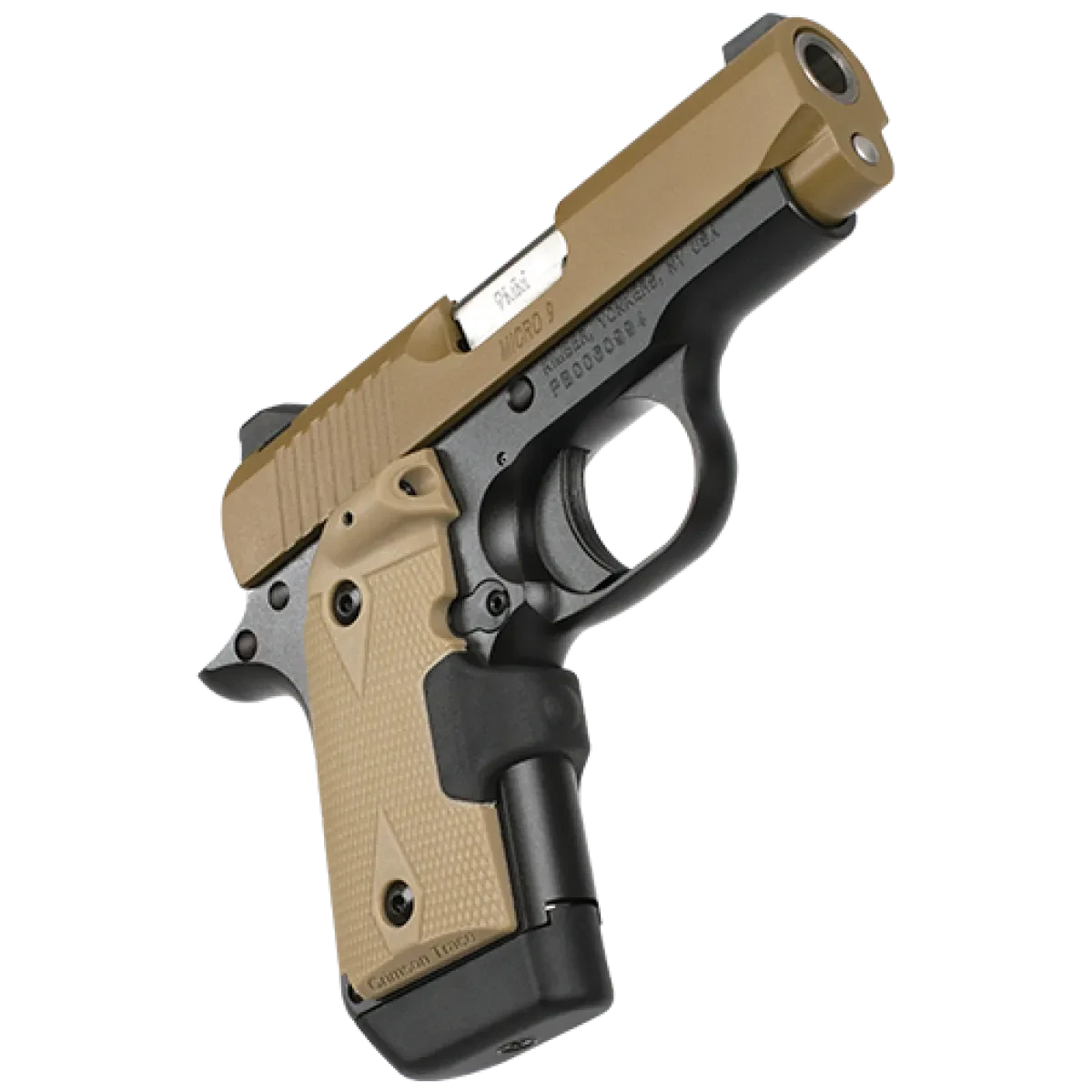 KIMBER MICRO9 DESERT TAN LG; KAL.: 9 x 19 mm