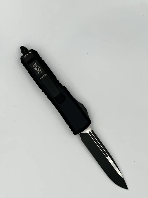 NÓŻ MICROTECH UTX-85 S/E BLACK TATCICAL STANDARD