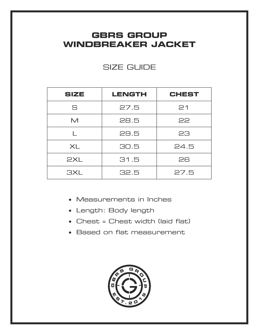 GBRS WIATRÓWKA ANORAK INSTRUCTOR CZARNA M