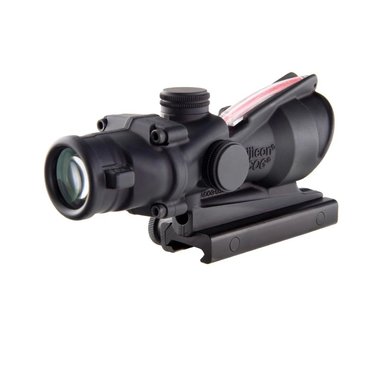 TRIJICON 4x32 DUAL IIIUM CROSSHAIR W/FLATTOP MT; TA31CH