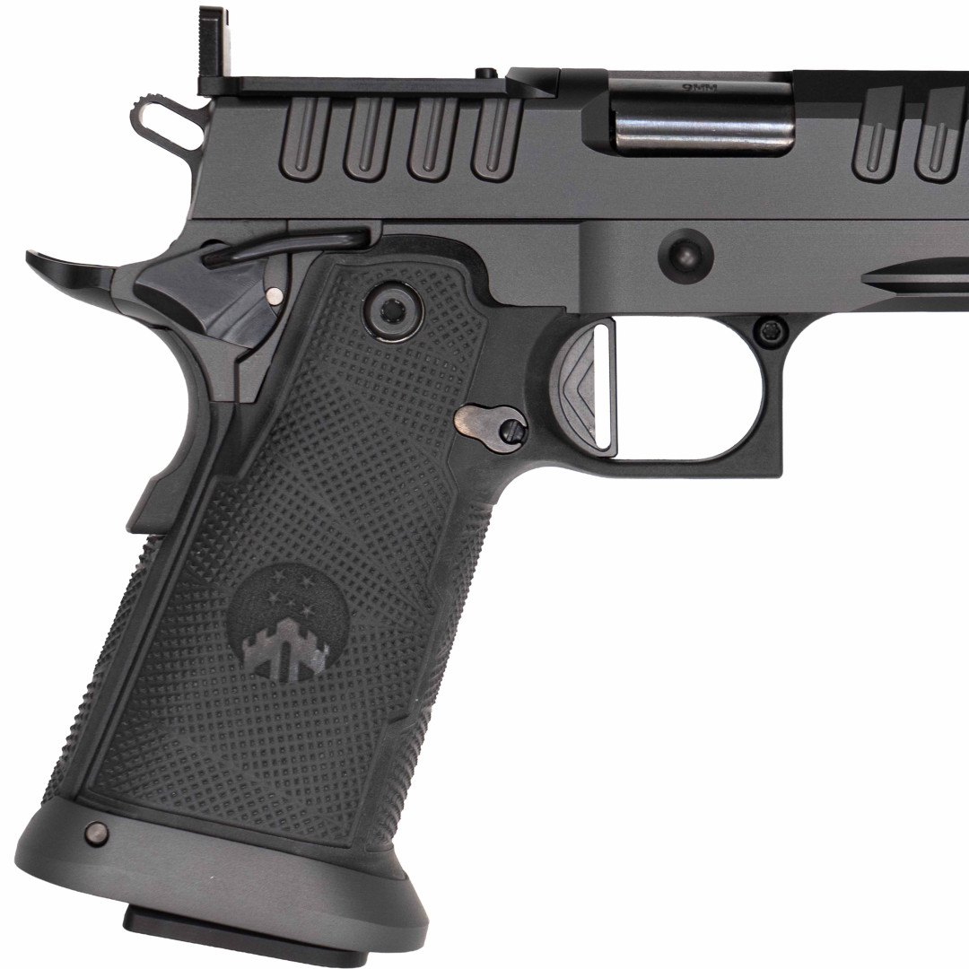 PISTOLET SAMOPOWTARZALNY WATCHTOWER APACHE, BLK/GRAPHITE, KAL.: 9 X 19 mm
