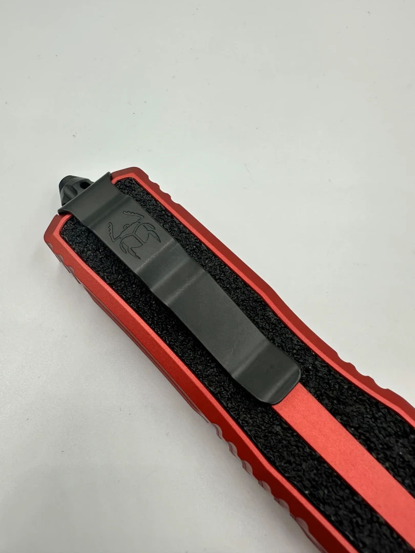 NÓŻ MICROTECH SCARAB II GEN III D/E-S BLACK STANDARD RED