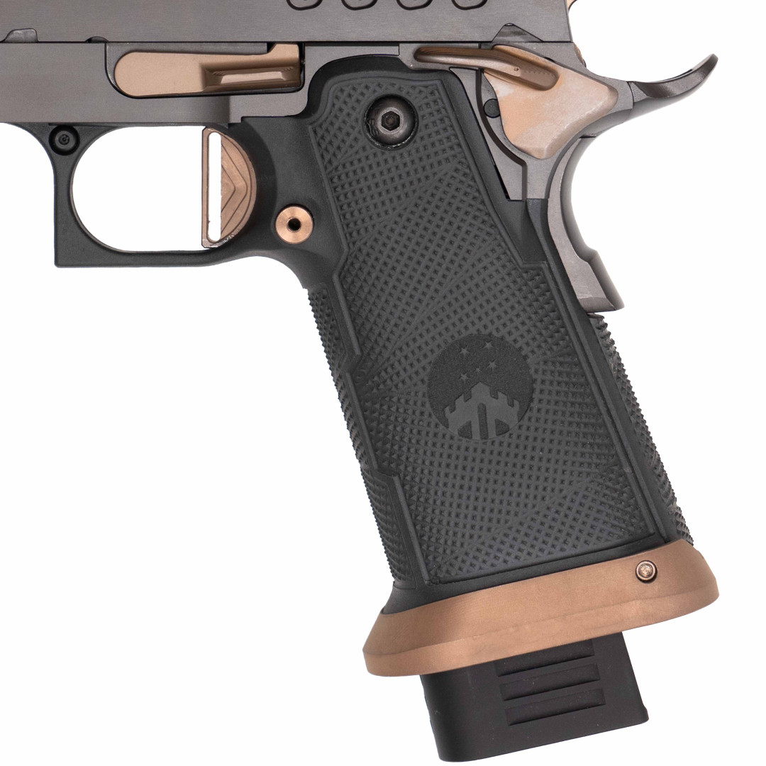 PISTOLET SAMOPWTARZALNY WATCHTOWER APACHE, COPPER/GRAPHITE, KAL 9 X 19 mm