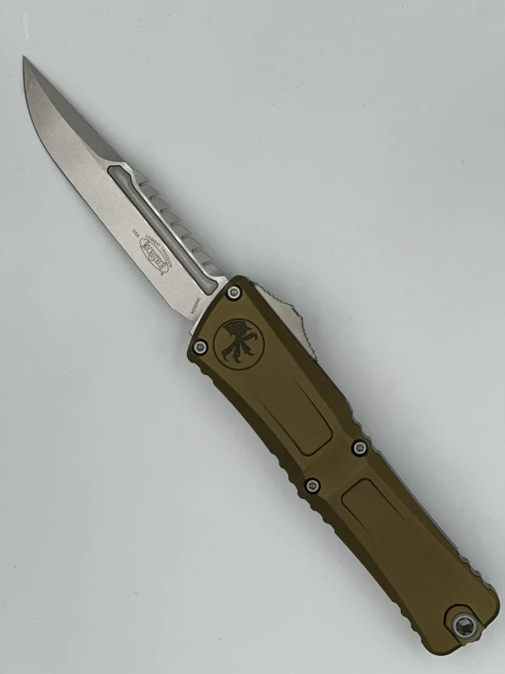 NÓŻ MICROTECH COMBAT TROODON® INTERCEPTOR® GEN III SIGNATURE SERIES OD GREEN STONEWASH STANDARD