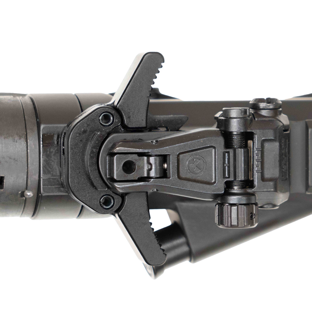 KARABIN SAMOPOWTARZALNY NOVESKE 4TH GEN. N4 14.5 MLGS AFGHAN BLK CAERAKOTE, NSR-13.5 (M-LOK), RADIAN TALON AMBI SELECTOR, SD-E TRIGGER, 23 P-GRIP, MBUS PRO, PIG PEN LONG FH 5/8x24 PINNED; KAL.: 6 mm ARC