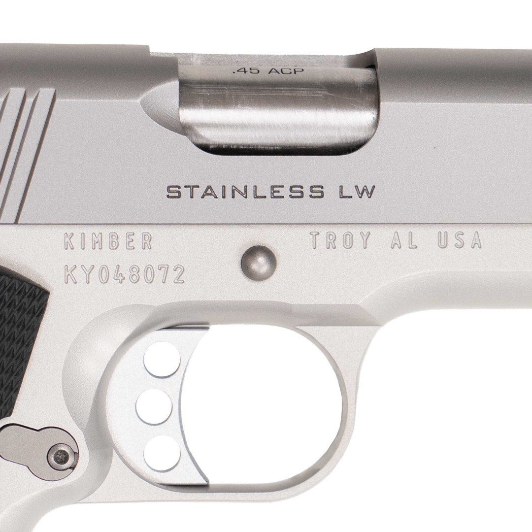 Kimber Stainless LW “Club Bundle” – .45 ACP