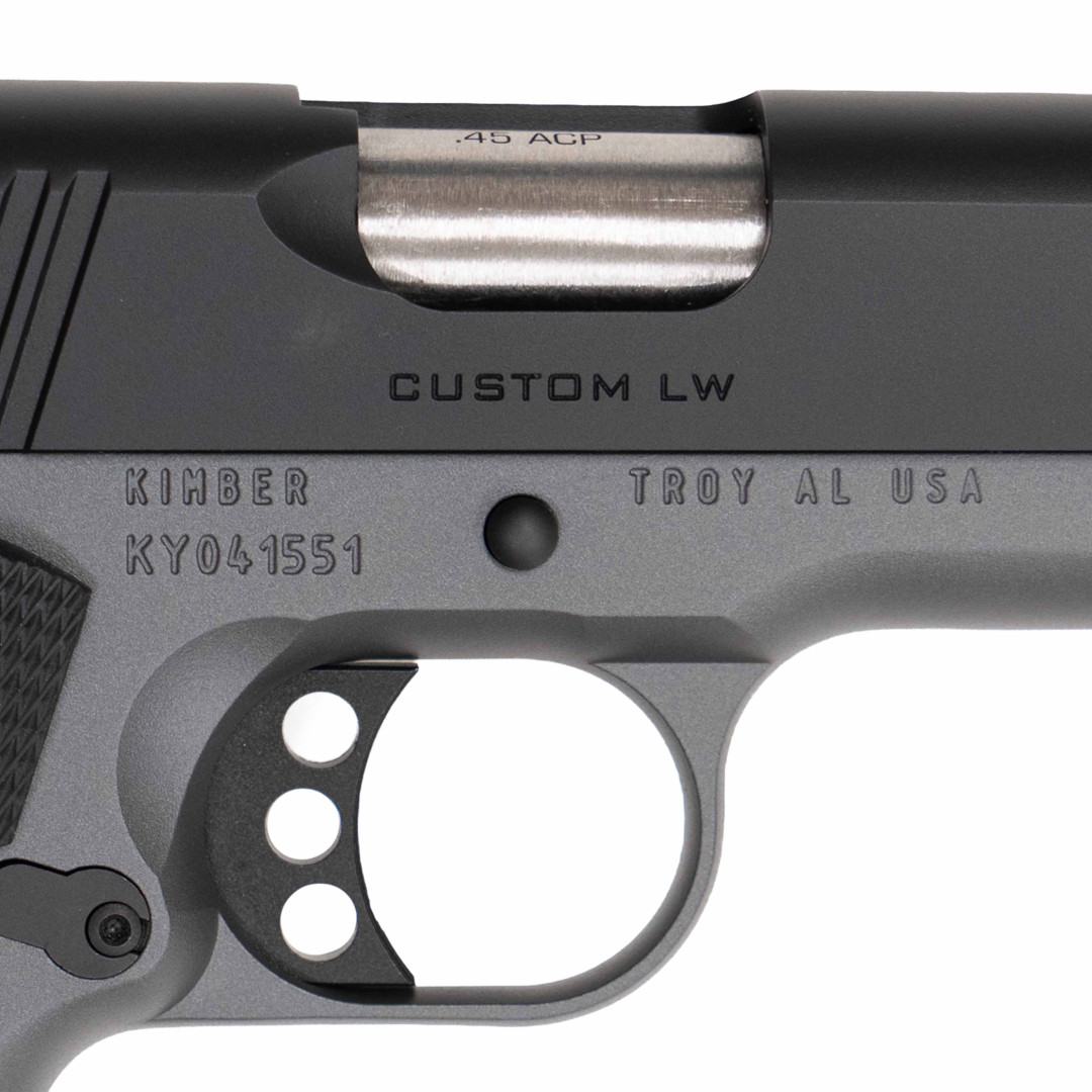 KIMBER CUSTOM LW SHADOW GHOST; KAL.: .45 ACP