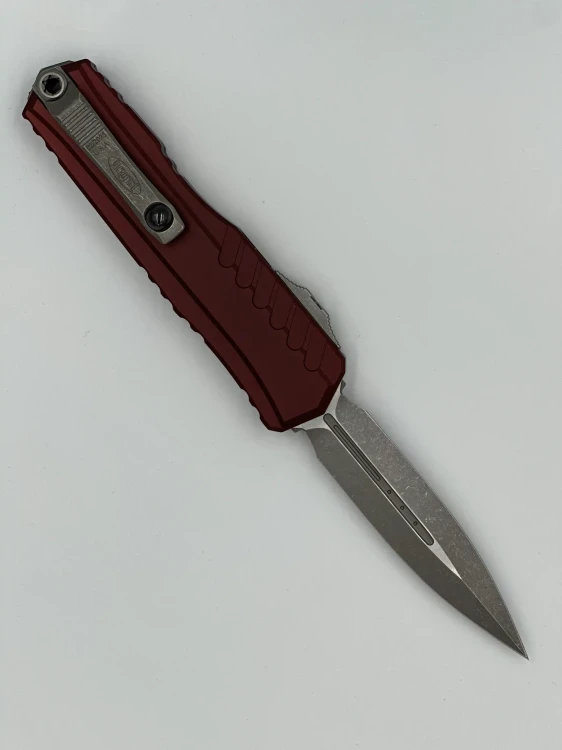 NÓŻ MICROTECH CYPHER II D/E APOCALYPTIC STANDARD MERLOT
