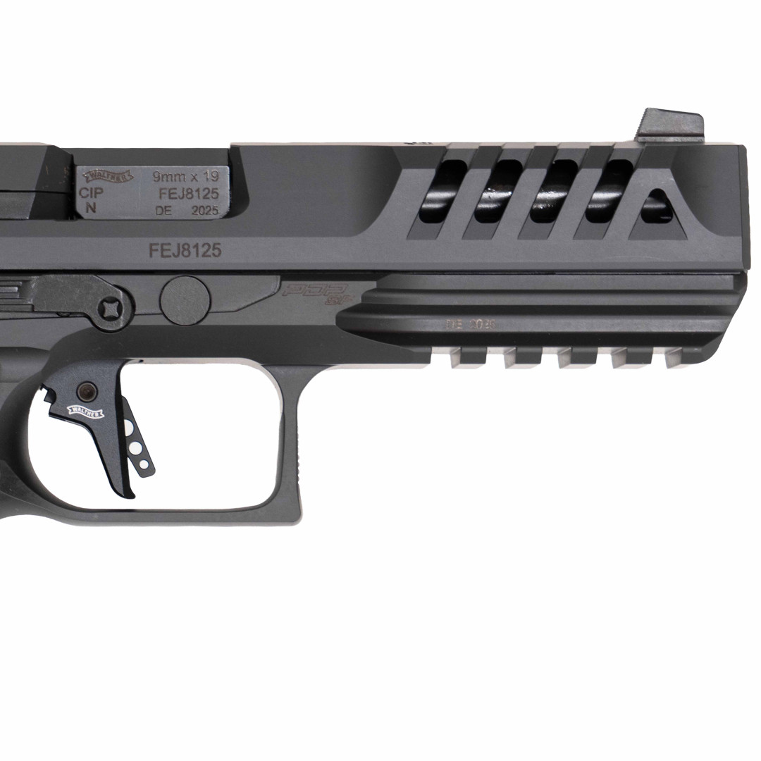 PISTOLET SAMOPOWTARZALNY WALTHER PDP FS SF BLACK RIBBON 5.0" OR SV INT, KAL.: 9 x 19 mm