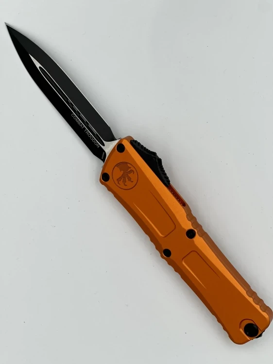 NÓŻ MICROTECH COMBAT TROODON GEN III D/E BLACK STANDARD ORANGE