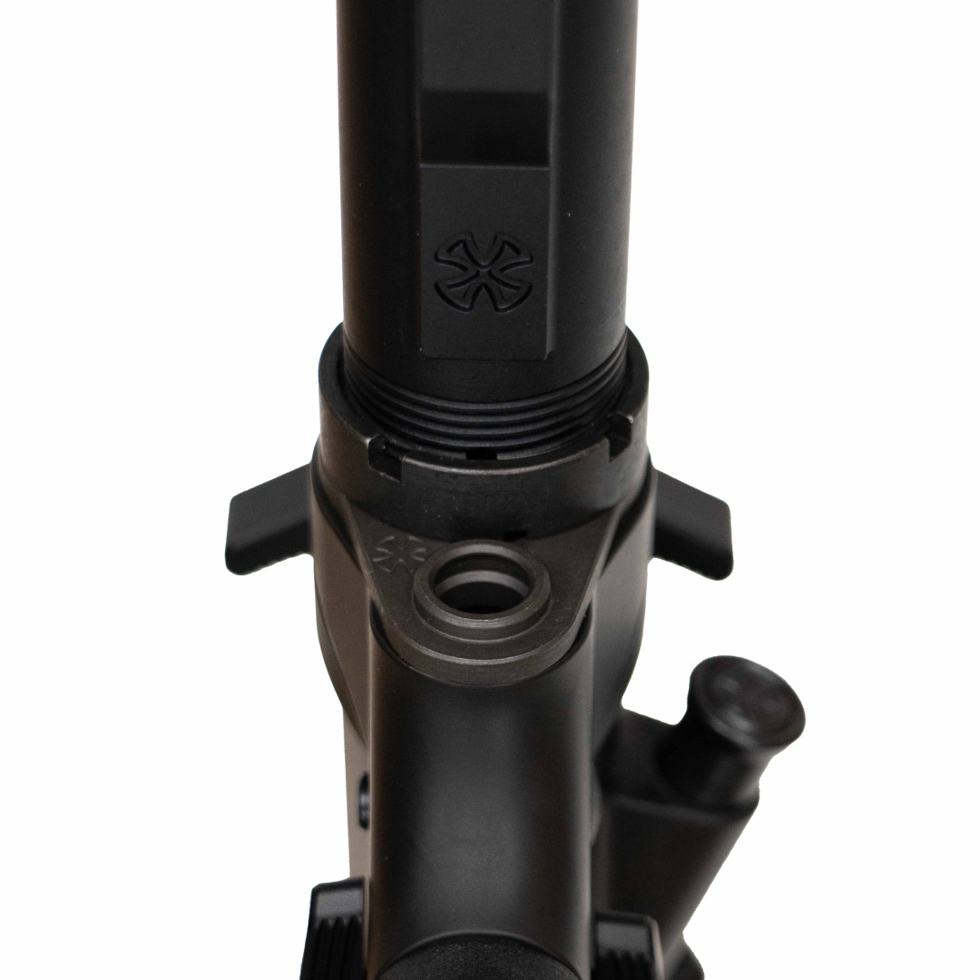 KARABINEK SAMOPOWTARZALNY NOVESKE 4TH GEN. N4 MICRO SWITCHBLOCK 10.5 LIGHT SHORTY CHF, BLK CERAKOTE, NSR 9.75-SB (M-LOK) NSS TRIGGER, TALON SAFETY, AMBI BOLT AND MAG CATCH, BRAVO STOCK BLK, MBUS, PIG PEN FH 1/2x28; KAL.: 5,56 x 45 mm (.223 Rem.)