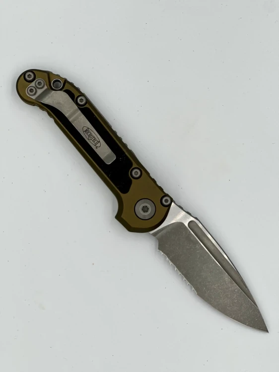 NÓŻ MICROTECH L.U.D.T GEN III S/E APOCALYPTIC PART SERRATE OD GREEN