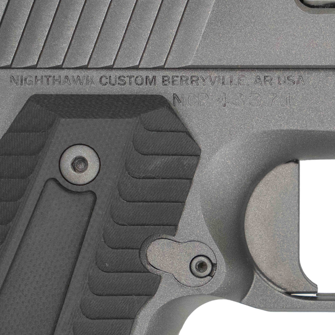 PISTOLET SAMOPOWTARZALNY NIGHTHAWK AGENT 2 GOV RECON SLANTPRO TWO DOT REAR, WITH TRITIUM FRONT SIGHT UPGRADE, IOS BASE PLATE, NOVAK SIGHT, STANDARD REAR & FRONT SIGHT, IOS PLATE, TRIJICON RMR, IRON SIGHT FORWARD, KAL.: 9 x 19 mm