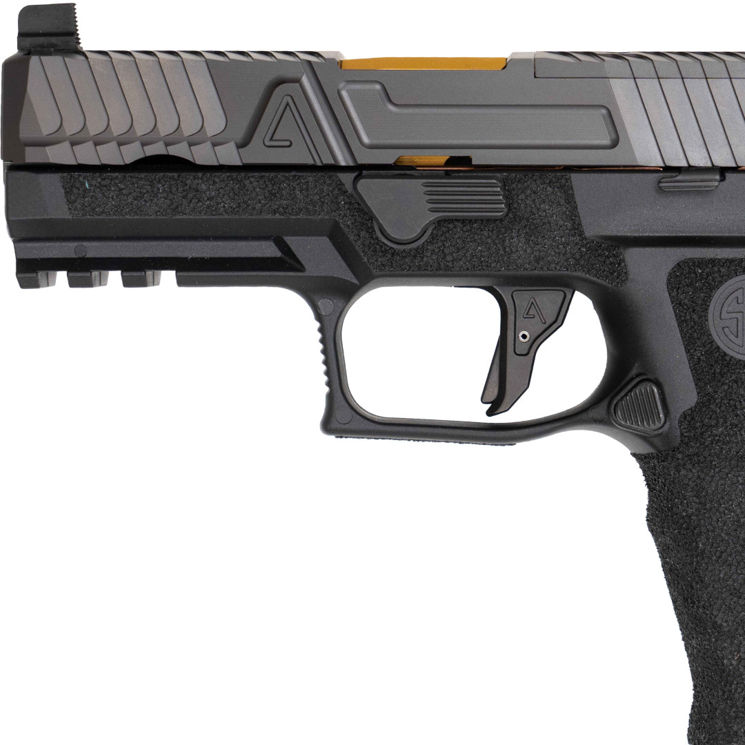 PISTOLET SAMOPOWTARZALNY AGENCY ARMS P320 SYNDICATE, BUILD FROM THE HUB, KAL.: 9 x 19 mm