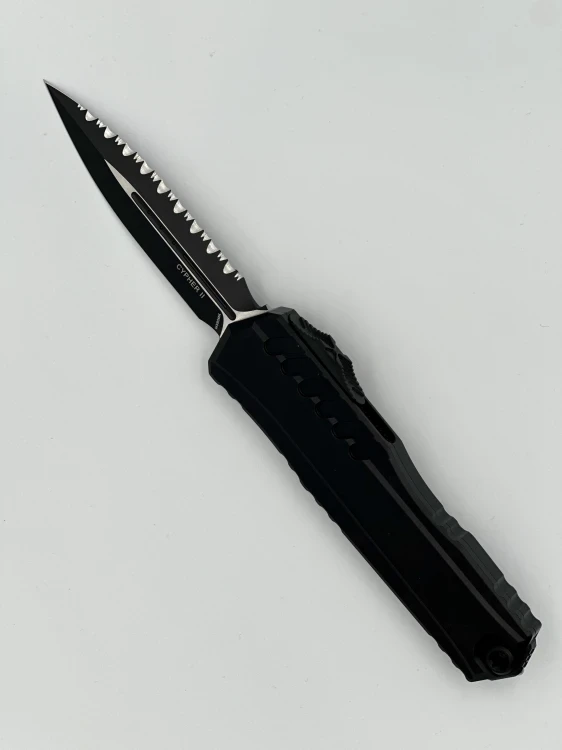 NÓŻ MICROTECH CYPHER® II D/E TACTICAL FULL SERRATED