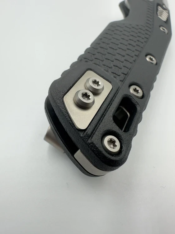 NÓŻ MICROTECH MSI® S/E TRI-GRIP INJECTION MOLDED BLACK STONEWASH FULL SERR