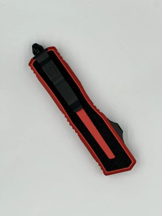 NÓŻ MICROTECH SCARAB II GEN III D/E-S BLACK STANDARD RED