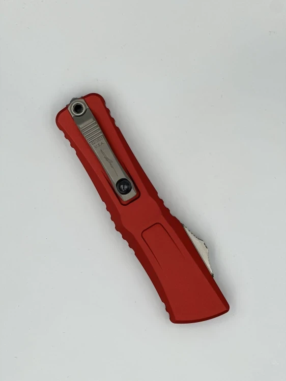 NÓŻ MICROTECH COMBAT TROODON® INTERCEPTOR® GEN III SIGNATURE SERIES RED STONEWASH STANDARD