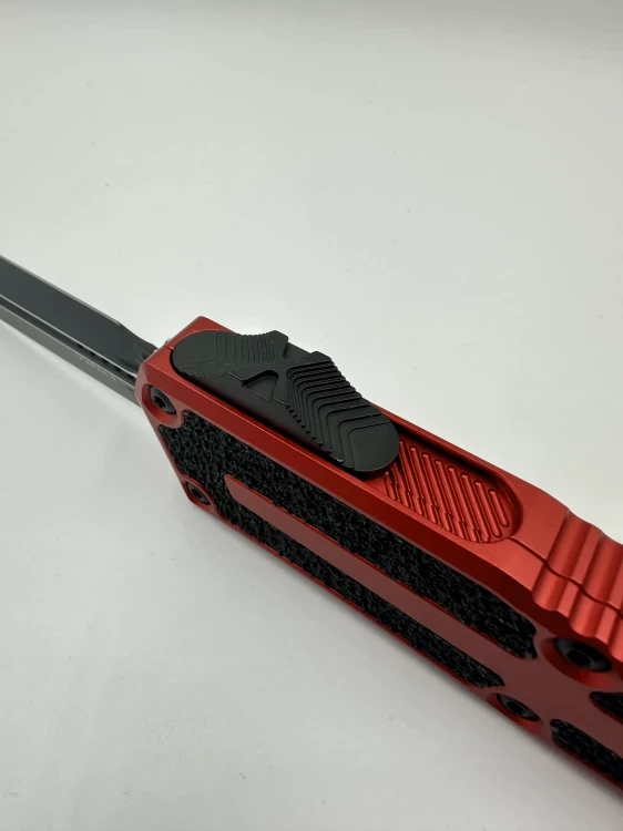 NÓŻ MICROTECH SCARAB II GEN III D/E BLACK STANDARD RED