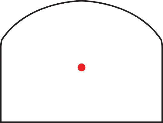 TRIJICON RMR TYPE 2, ADJ.3.25 RED, RM06; CK GRAY