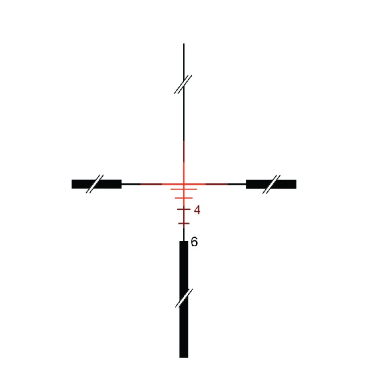 TRIJICON 4x32 DUAL IIIUM CROSSHAIR W/FLATTOP MT; TA31CH