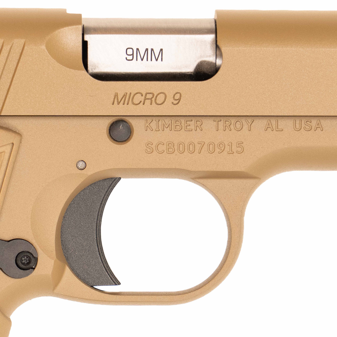 KIMBER MICRO9 DESERT RANGE; KAL.: 9 x 19 mm