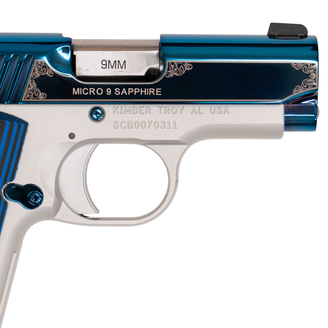 KIMBER MICRO9 SAPPHIRE NS; KAL.: 9 x 19 mm