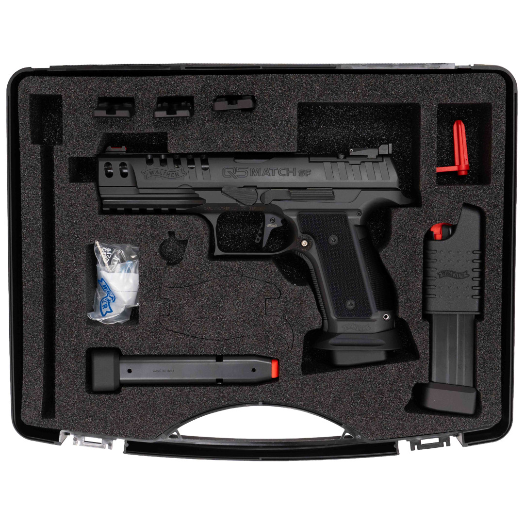 PISTOLET WALTHER Q5 MATCH SF BLACK RIBBON, KAL.: 9 X 19 mm