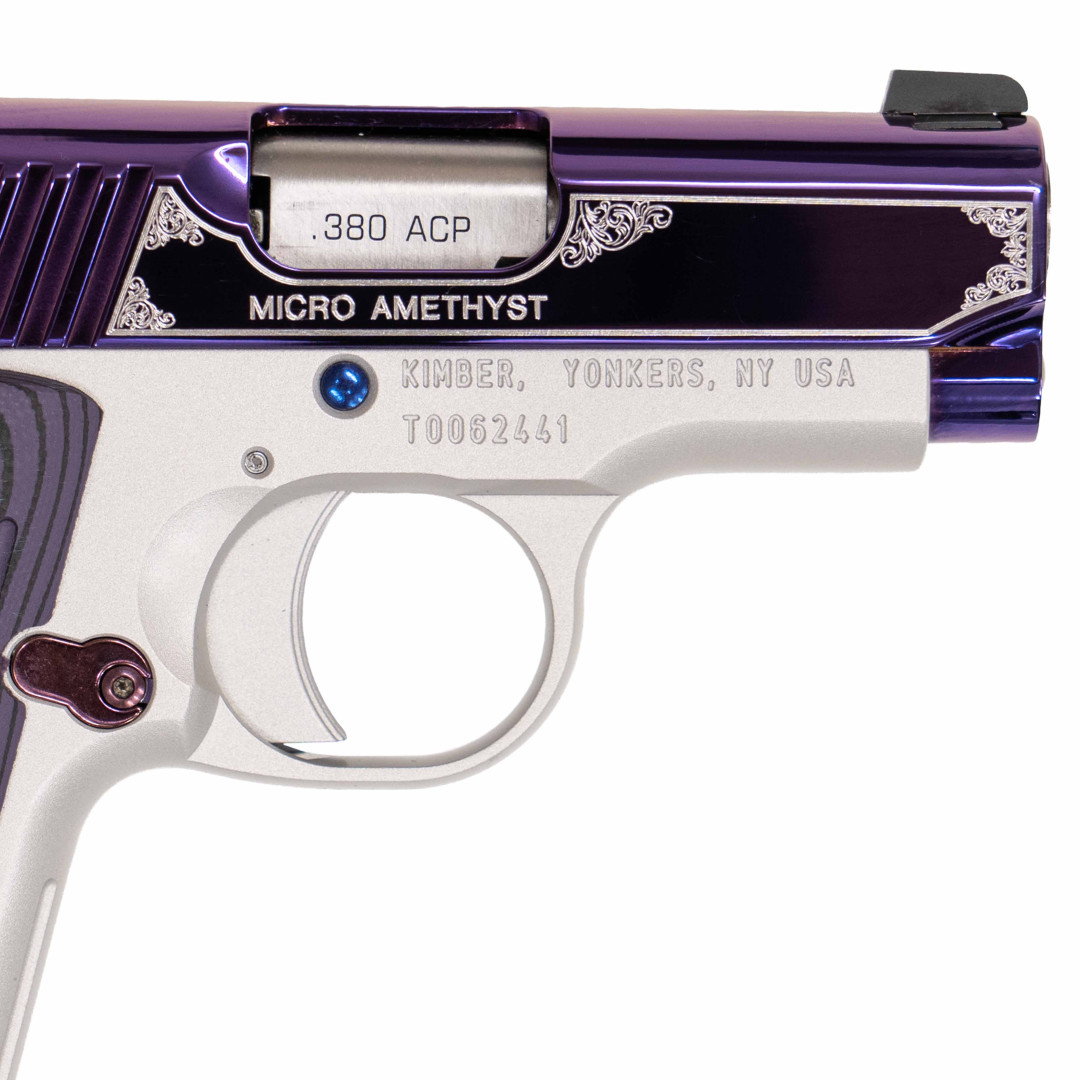 KIMBER MICRO380 AMETHYST NS; KAL.: .380 ACP
