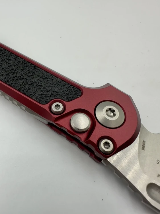 NÓŻ MICROTECH L.U.D.T GEN III S/E STONEWASH PART SERRATE MERLOT