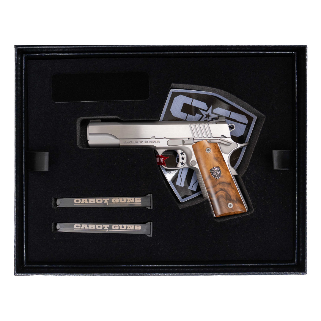 PISTOLET SAMOPOWTARZALNY CABOT NATIONAL STANDARD, KAL. .9 X19 MM