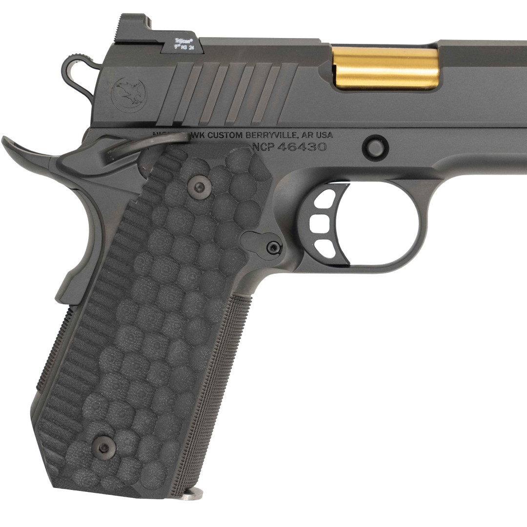 PISTOLET SAMOPOWTARZALNY NIGHTHAWK VICE PRESIDENT COMM BOARDROOM SERIES - BULL BARREL, NIGHTHAWK MATCH, B INCLUDES GUIDE ROD & BOW-TIE PLUG SIGHT UPGRADE - TRITIUM, KAL.: 9 x 19 mm