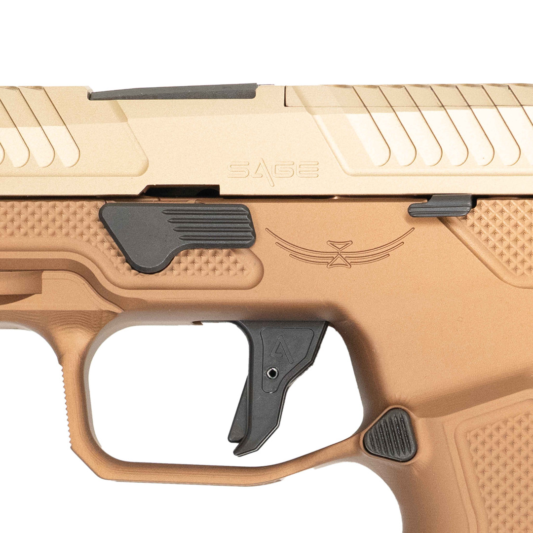 PISTOLET SAMOPOWTARZALNY AGENCY ARMS SIG P320, SAGE FDE LIMITED EDITION, KAL.: 9 x 19 mm