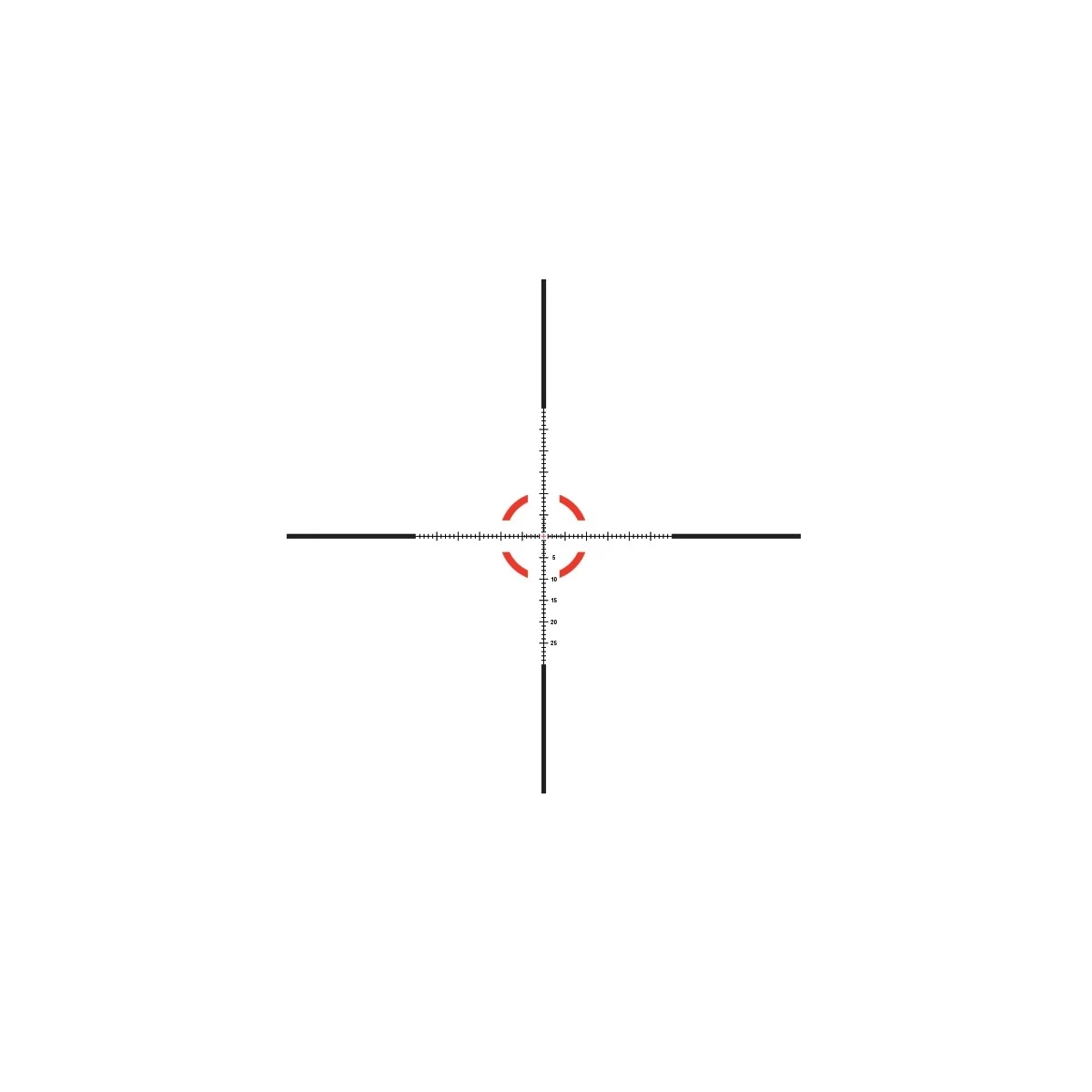  TRIJICON 1-8x VCOG; RED MRAD X-DOT