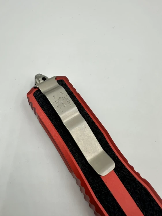 NÓŻ MICROTECH SCARAB II GEN III S/E STONEWASH STANDARD RED