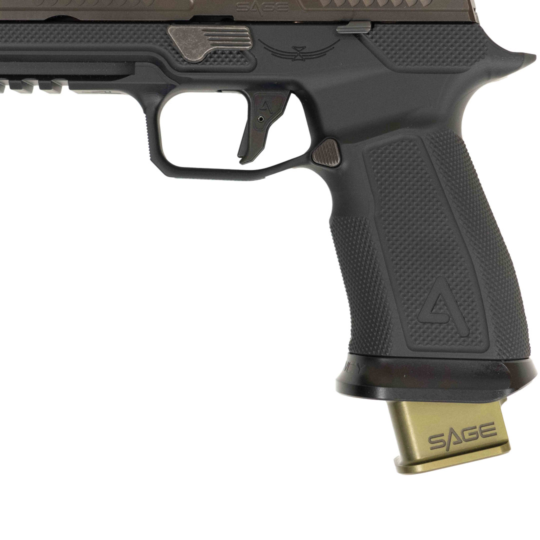 PISTOLET SAMOPOWTARZALNY AGENCY ARMS SAGE SIG P320, BLACK FULL BUILD OEM, KAL.: 9 X 19 mm