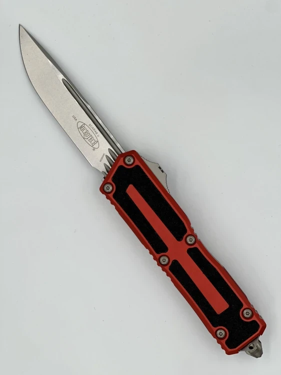 NÓŻ MICROTECH SCARAB II GEN III S/E STONEWASH STANDARD RED