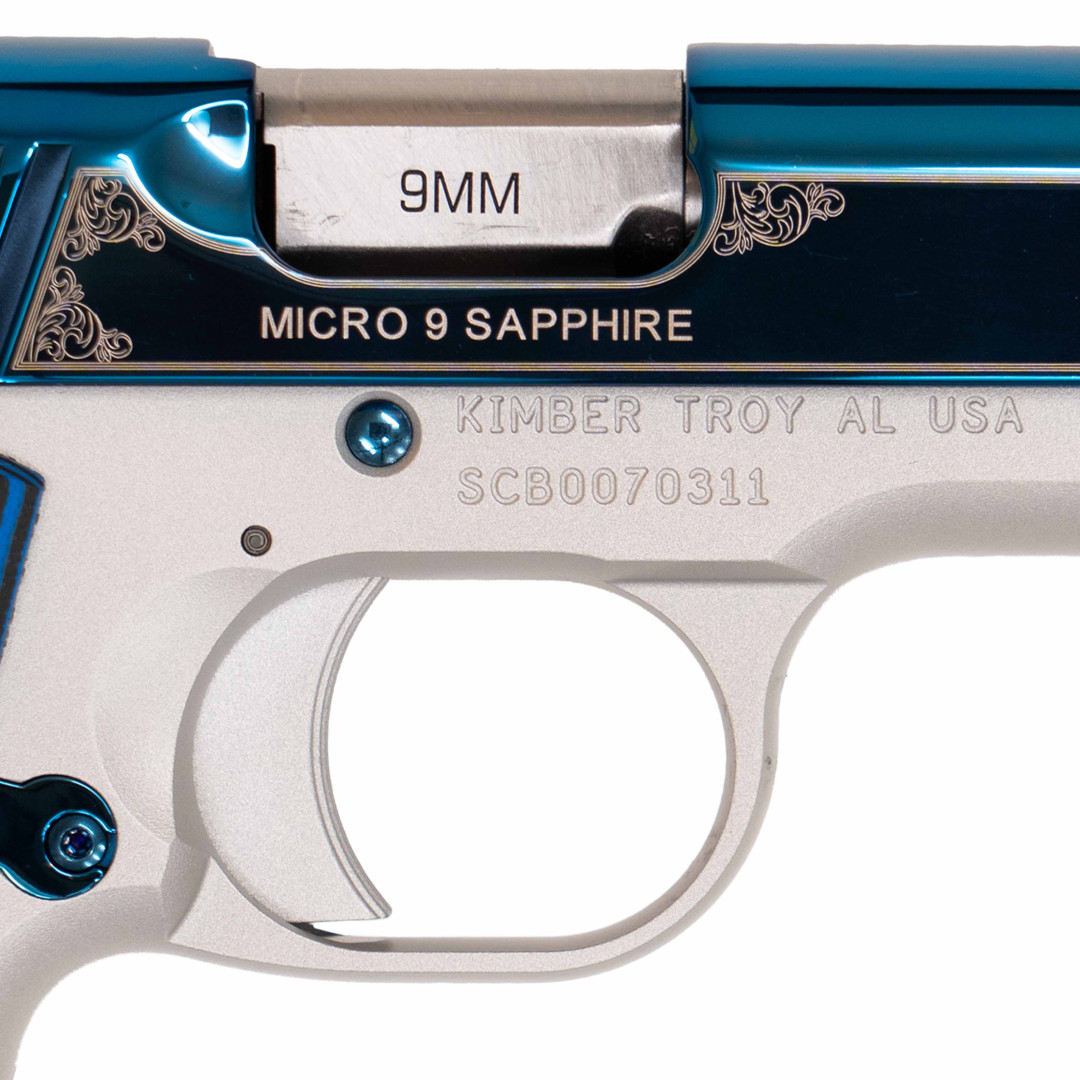 KIMBER MICRO9 SAPPHIRE NS; KAL.: 9 x 19 mm