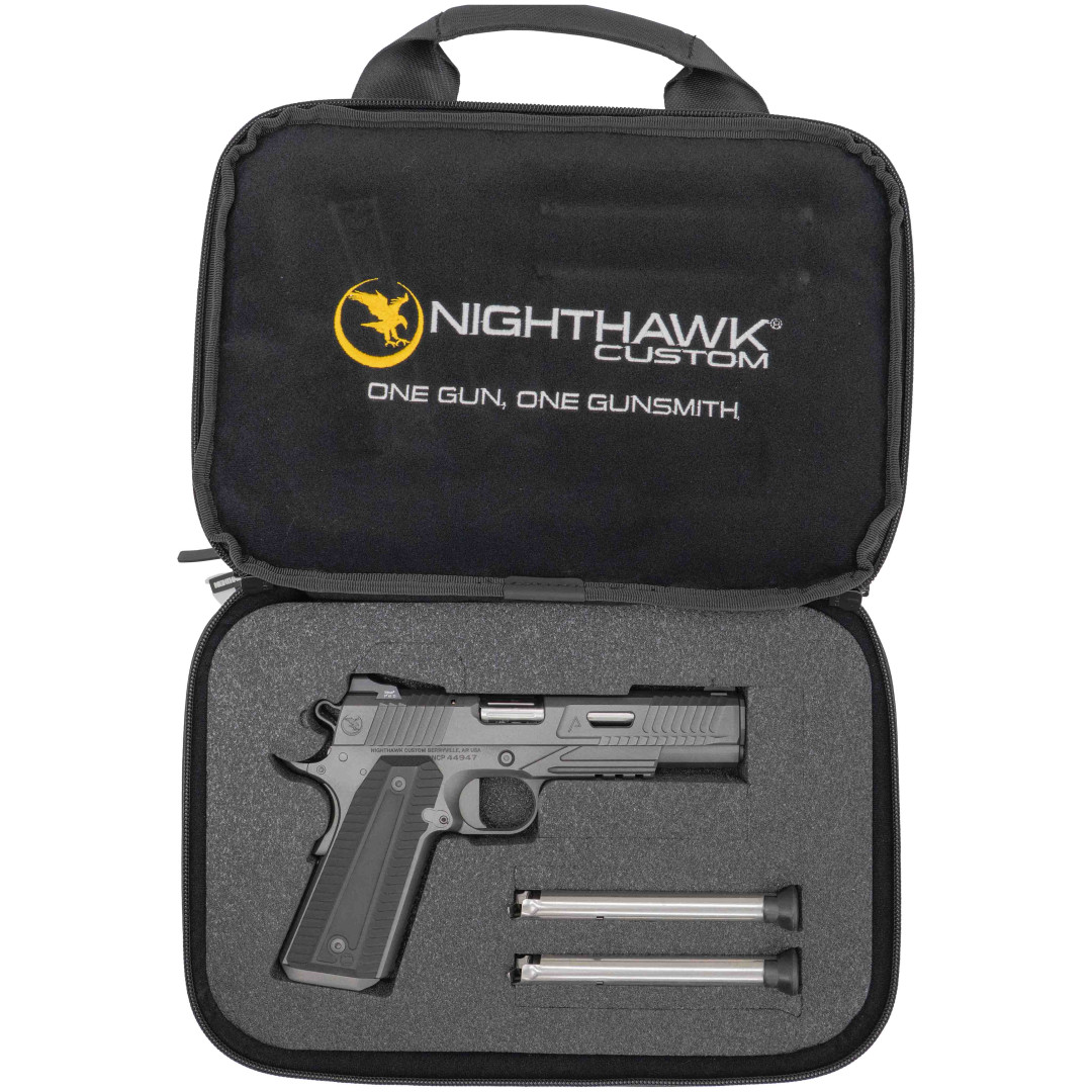 PISTOLET SAMOPOWTARZALNY NIGHTHAWK AGENT 2 GOV RECON SIGHT UPGRADE - NIGHTHAWK IOS SIGHT UPGRADE, IOS (INTERCHANGEABLE OPTIC SYSTEM), INCLUDES NIGHTHAWK IOS BASE PLATE, NOVAK SIGHT CUT, STANDARD REAR SIGHT & FRONT SIGHT, KAL.: 9  x 19 mm