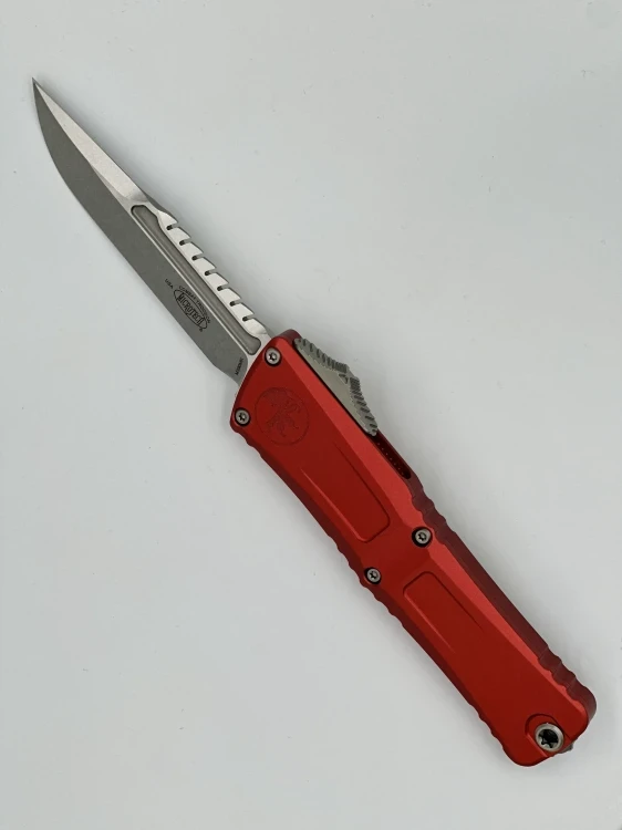 NÓŻ MICROTECH COMBAT TROODON® INTERCEPTOR® GEN III SIGNATURE SERIES RED STONEWASH STANDARD
