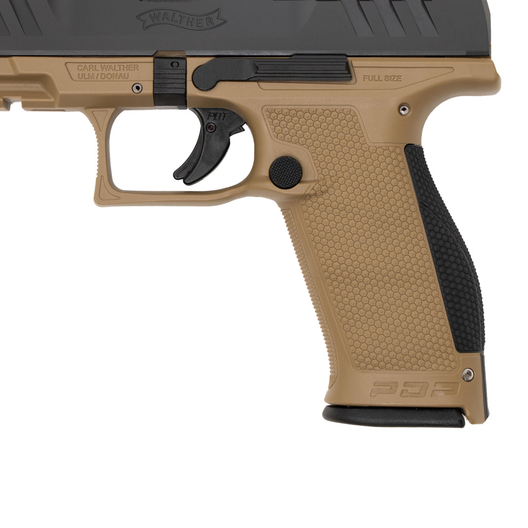 PISTOLET WALTHER PDP FS 4.5" KAL. 9X19 MM 18R OR FLAT DARK EARTH H-235 INT