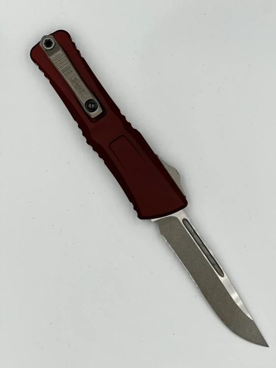 NÓŻ MICROTECH COMBAT TROODON GEN III S/E APOCALYPTIC PART SERRATE MERLOT