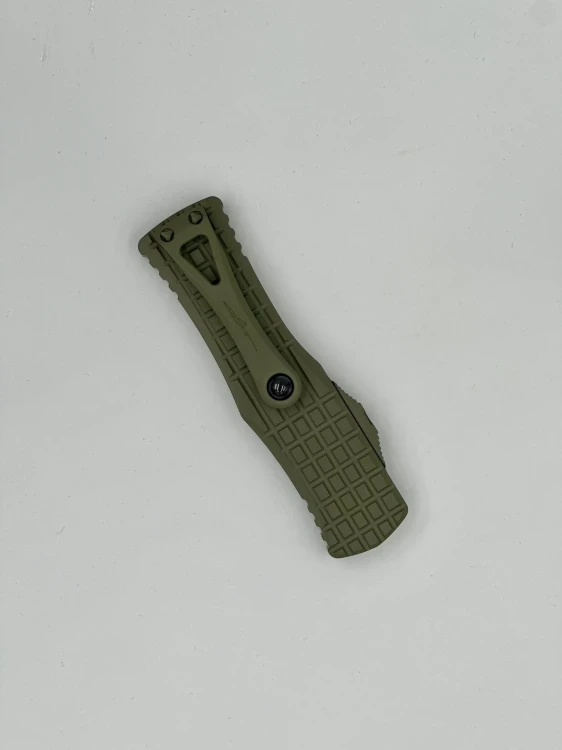 NÓŻ MICROTECH HERA® HELLHOUND® - FRAG SIGNATURE SERIES CERAKOTE FOREST GREEN STANDARD
