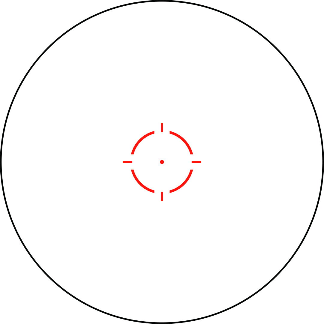 Trijicon MRO HD RED 68 MOA / 2 MOA DOT AC32069 1/3 CO-WITNESS