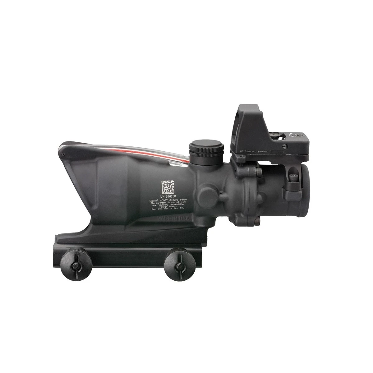 TRIJICON TA31-D-100587 ACOG 4x32 DI RED CHEVRON 223 TA51 + RMR RM01T2