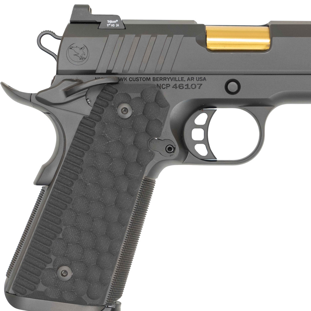 PISTOLET SAMOPOWTARZALNY NIGHTHAWK PRESIDENT GOV, BOARDROOM SERIES - AMBI SAFETY, FULLY MACHINED TOOL STEEL, FULL LENGTH GUIDE ROD, KAL.: .45 ACP