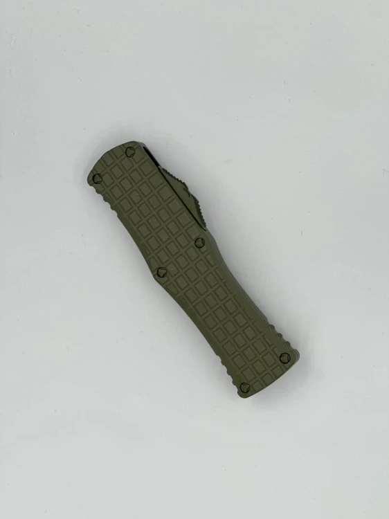 NÓŻ MICROTECH HERA® HELLHOUND® - FRAG SIGNATURE SERIES CERAKOTE FOREST GREEN STANDARD
